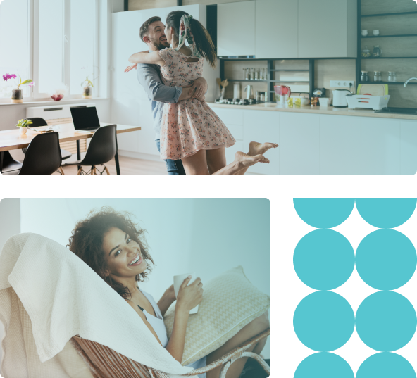 Montagem de pessoas felizes em ambientes modernos. Montagem de pessoas felizes em ambientes modernos.